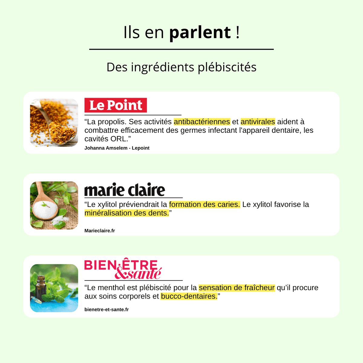 Le Bain de Bouche en sachet