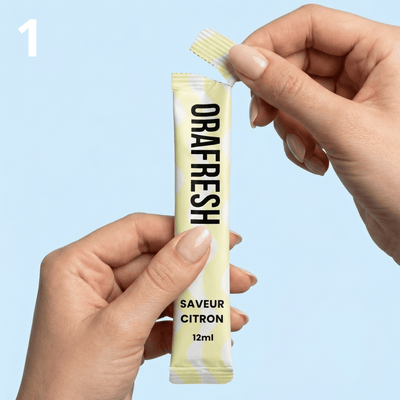 1. Ouvrez le sachet