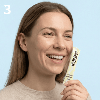 3. Recrachez, profitez de la fraîcheur
