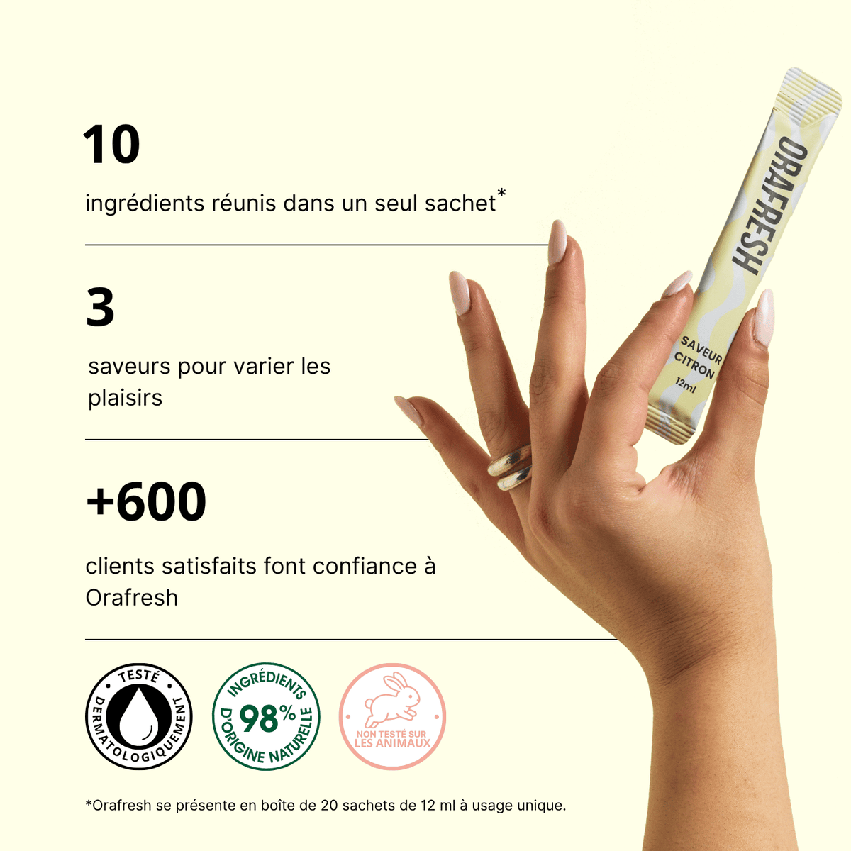 Le Bain de Bouche en sachet